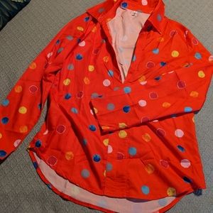 Order plus long sleeve blouse